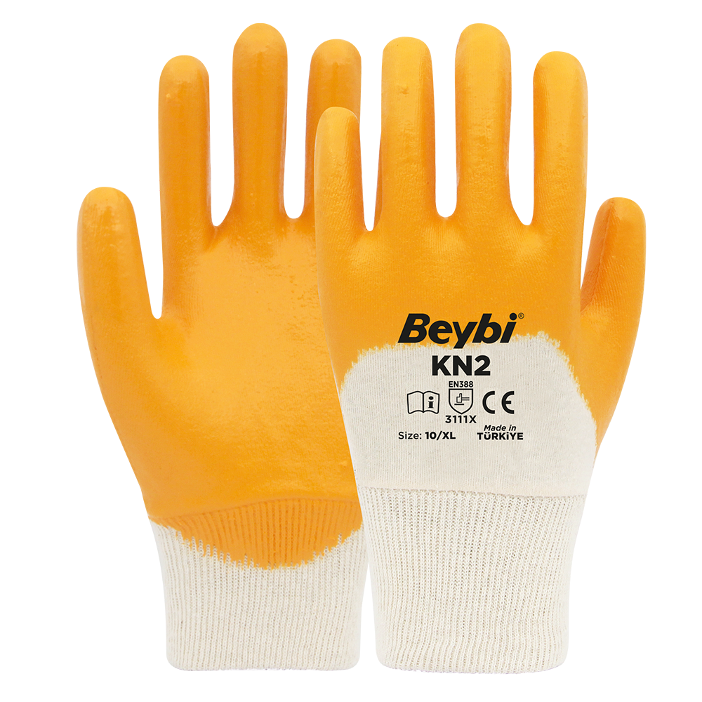 KN2 Cotton Nitrile Gloves