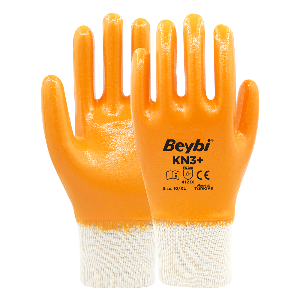 KN3+ Cotton Nitrile Gloves