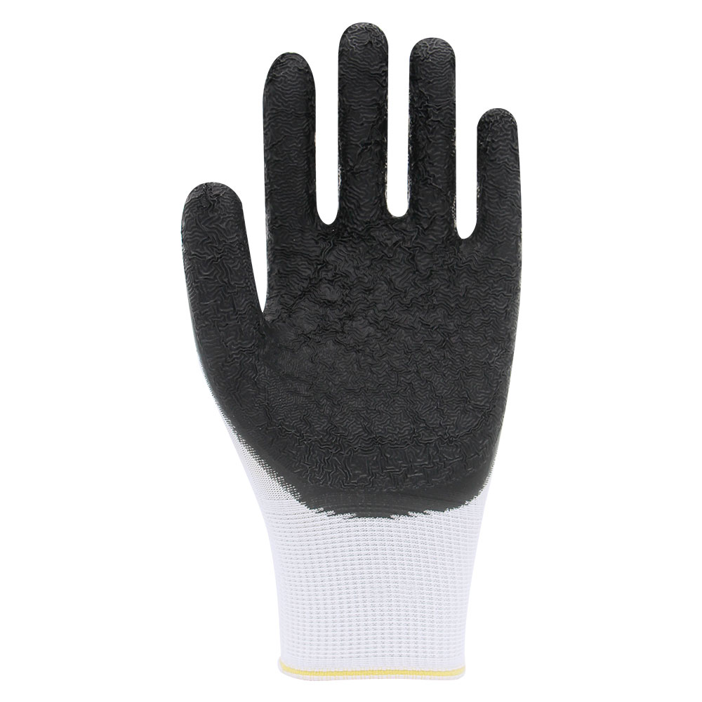 PL9 Polyester Örme Lateks Eldiven
