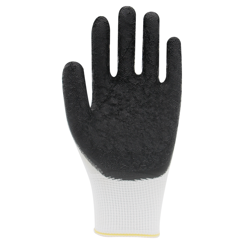 PL9 Polyester Knitted Latex Gloves
