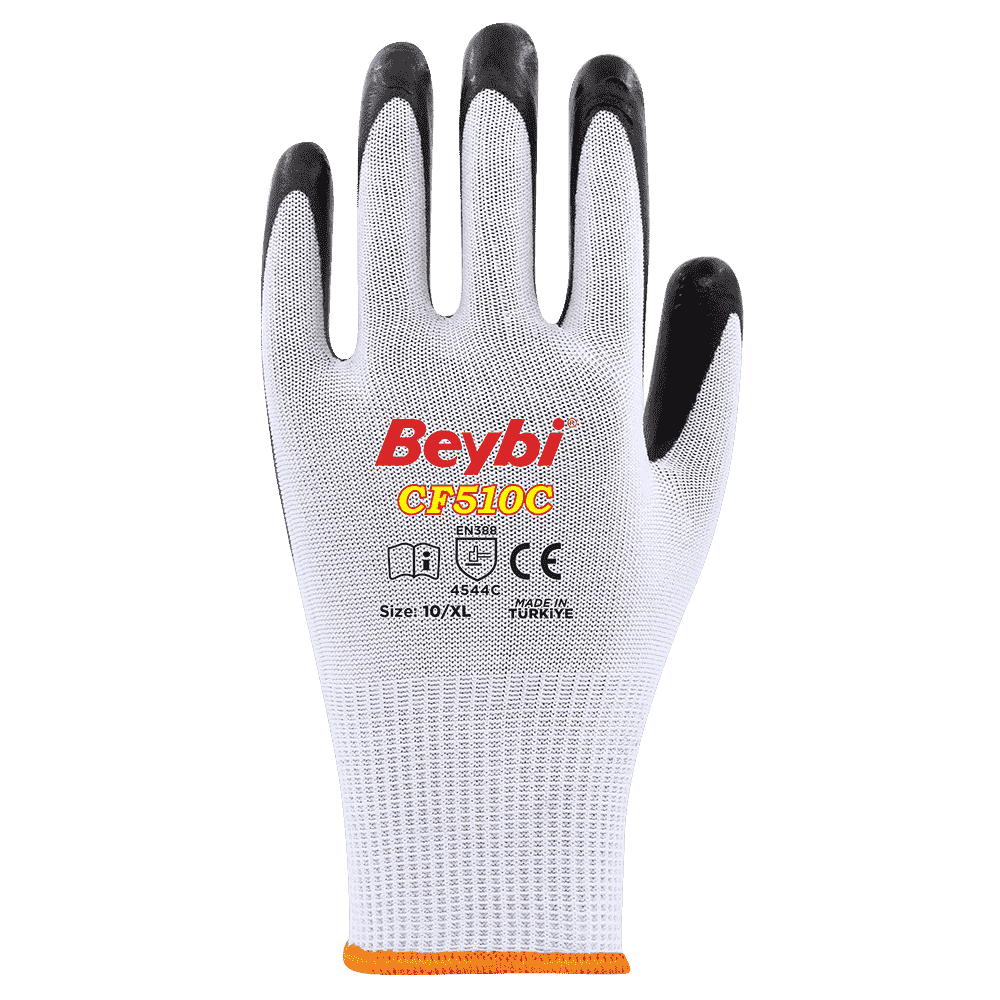 CF510C Foam Nitrile Coated Cut Resistant Gloves