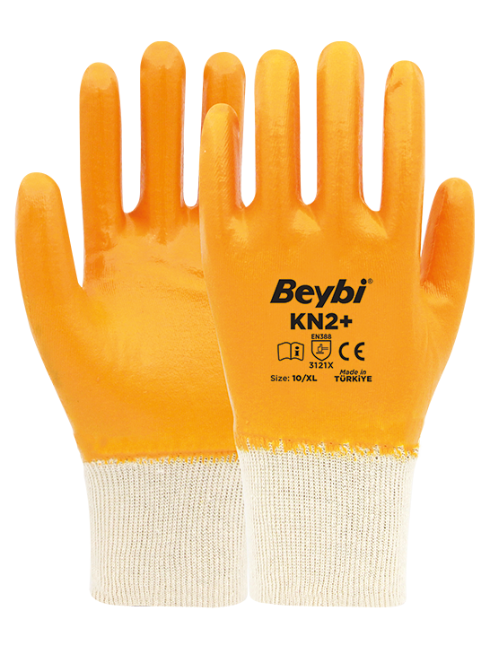 KN2+ Cotton Nitrile Gloves