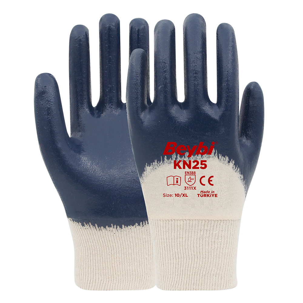 KN25 Cotton Nitrile Gloves