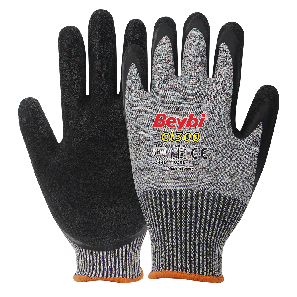 CL300 Latex Coated Cut Resistant Gloves