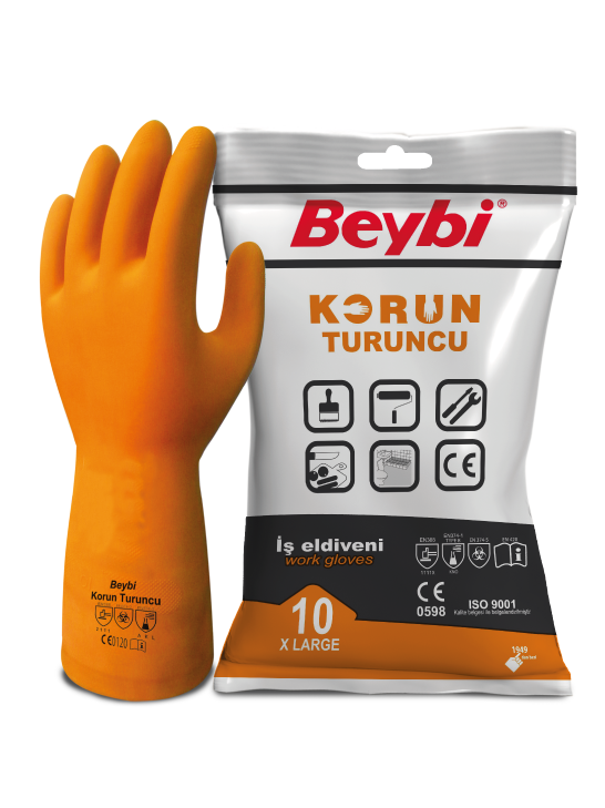 Korun Turuncu İş Eldiveni