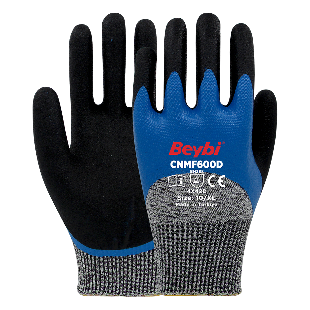CNMF600D Cut Resistant Micro Foam Nitrile Coated Gloves